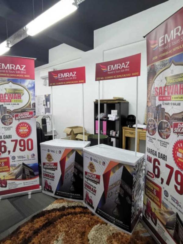 Company PVC Booth Design